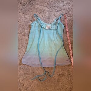 Rip Curl Aqua and Mint Gradient Tank Top
